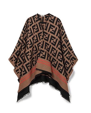 fendi shawl poncho|fendi poncho sale.